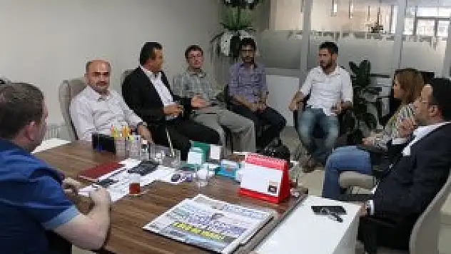 Yazarlarımızdan gazetemize bayram ziyareti