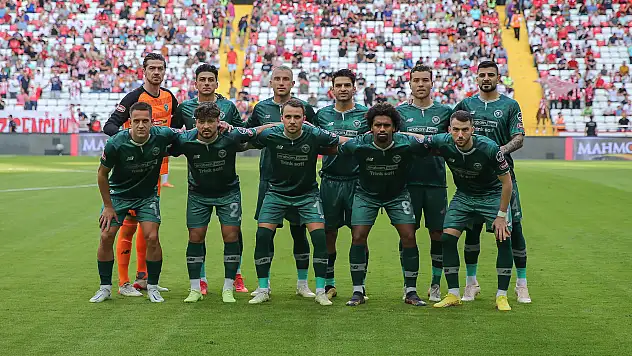 Konyaspor, 9.haftayı 3.sırada tamamladı