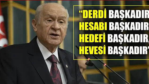 Bahçeli: Kılıçdaroğlu'nun bu süreçte ABD'ye gitmesi pervasızlıktır