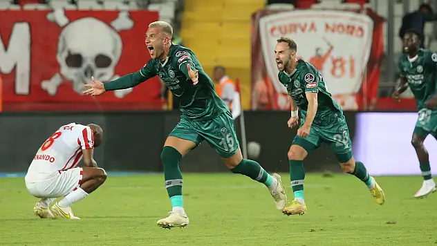 Konyaspor en geç golünü attı!