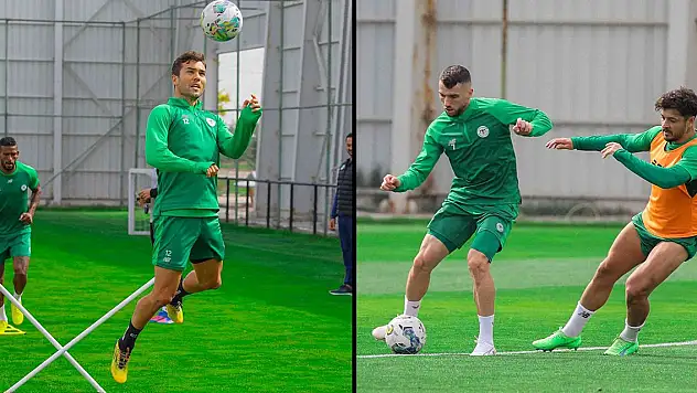 Konyaspor'un Gaziantep FK maçı hazırlıkları devam ediyor