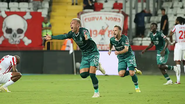 Konyaspor'un golleri 2. Yarıda