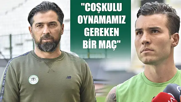 İlhan Palut: 'Coşkulu oynamamız gereken bir maç'