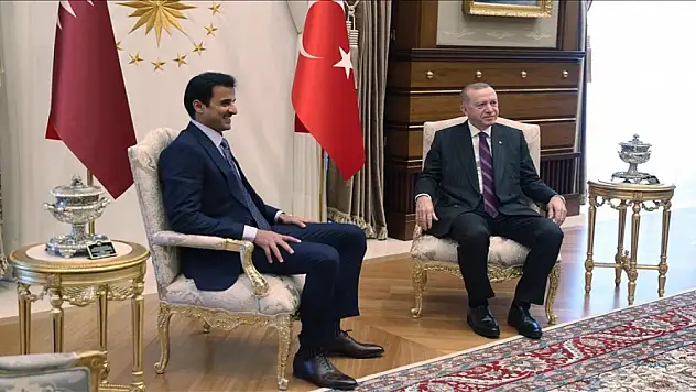 Katar Emiri Al Sani'den, Cumhurbaşkanı Erdoğan'a taziye telgrafı