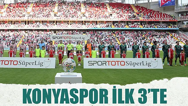 Konyaspor ilk 3'te