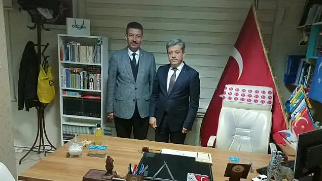 Korkmaz'dan TÜRKAV Konya Şubesine ziyaret