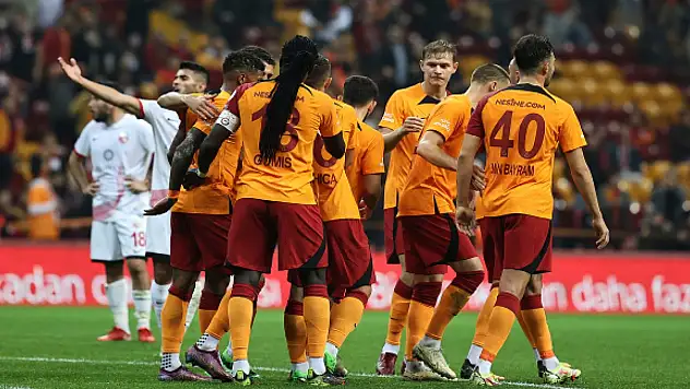 Galatasaray, tur biletini 7 golle kaptı