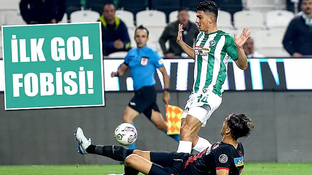 Konyaspor'un ilk gol fobisi!