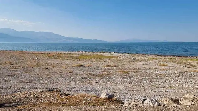 Eğirdir Gölü'nde korkutan düşüş
