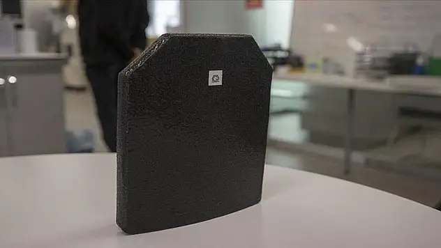 AR-GE projesiyle kurşun geçirmez plaka geliştirildi