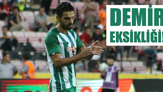 Konyaspor'da DEMİR eksikliği!