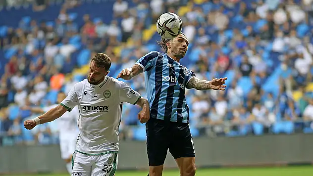 Adana Demirspor-Konyaspor maçı beraberlik kokuyor!