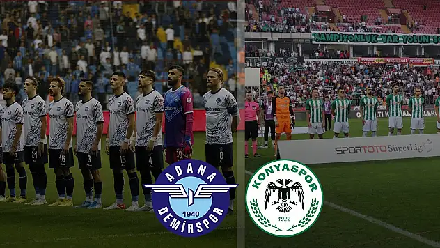 Süper Lig'de haftanın maçı: Adana Demirspor - Konyaspor