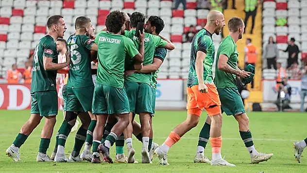 Konyaspor'da galibiyet vakti