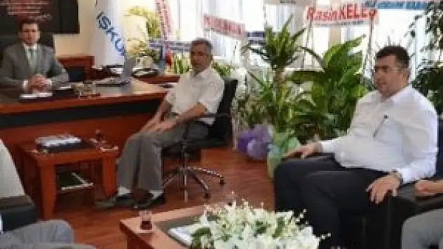 Başkan Şimşek'ten Keleş'e Ziyaret