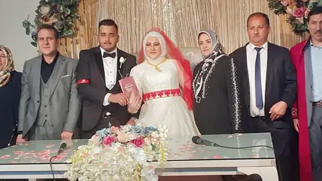 Güngör ile Toker ailelerinin mutlu günü