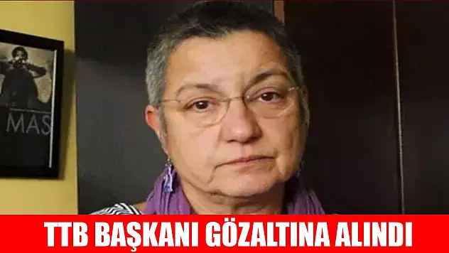 Son Dakika! TTB Başkanı Rasime Şebnem Korur Fincancı gözaltına alındı