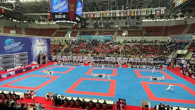 12. Ümit, Genç, 21 Yaş Altı Dünya Karate Şampiyonası, Konya'da başladı