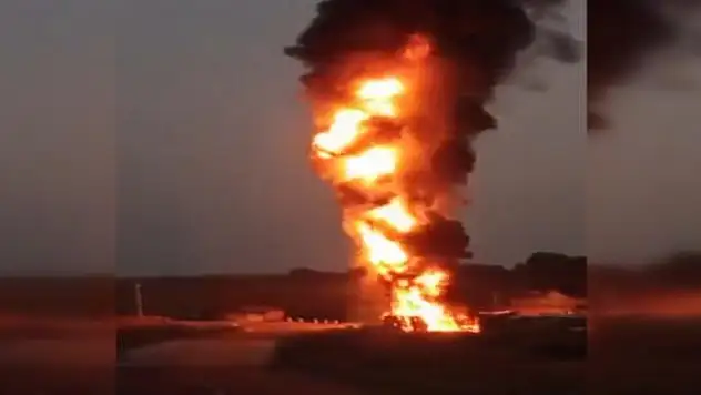 Yakıt tankeri patladı: 2 ölü, 25 yaralı