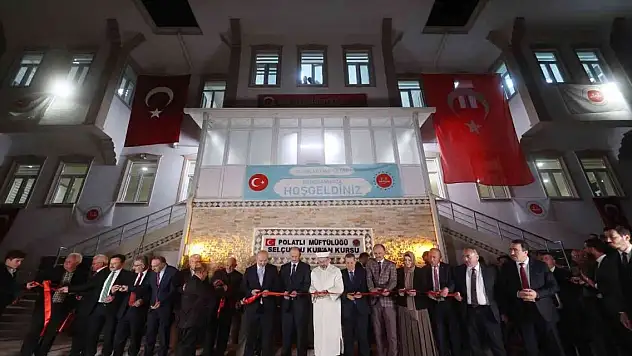 Diyanet İşleri Başkanı Erbaş, Polatlı'da Selçuklu Külliyesi'nin açılışını yaptı