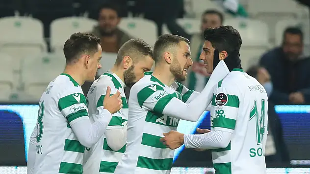 Konyaspor tarihi bir ilki yaşamıştı!