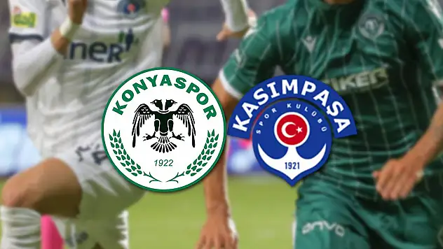 Konyaspor-Kasımpaşa maçının 11'leri belli oldu