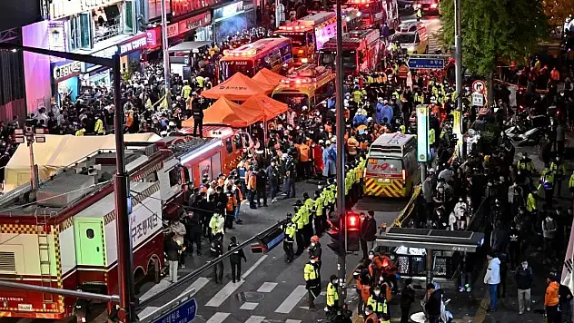 Güney Kore'de Cadılar Bayramı izdihamında can kaybı 151'e yükseldi