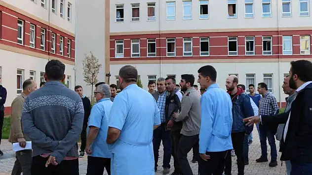 Öğrenci yurdunda tatbikat