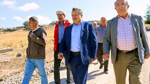 Seydişehir Belediye Başkanı Mehmet Tutal'a mahalleliden teşekkür