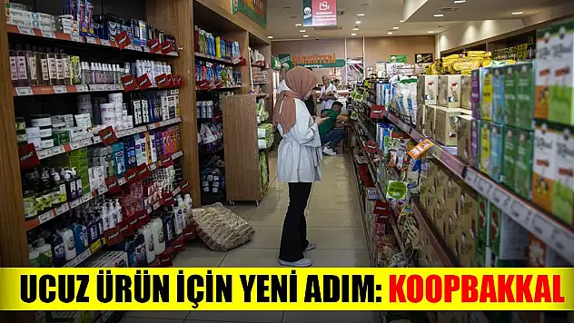 Ucuz ürün için yeni adım: Koopbakkal