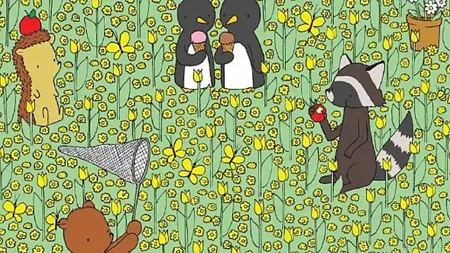 Resimdeki arıyı 1 dakikada görenin gözü çok iyi