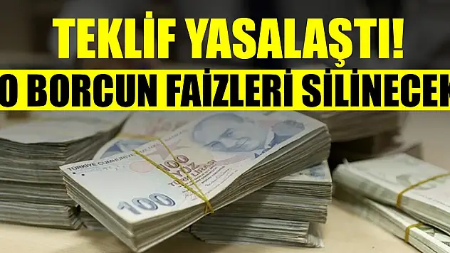 Teklif yasalaştı! KYK borç faizleri silinecek