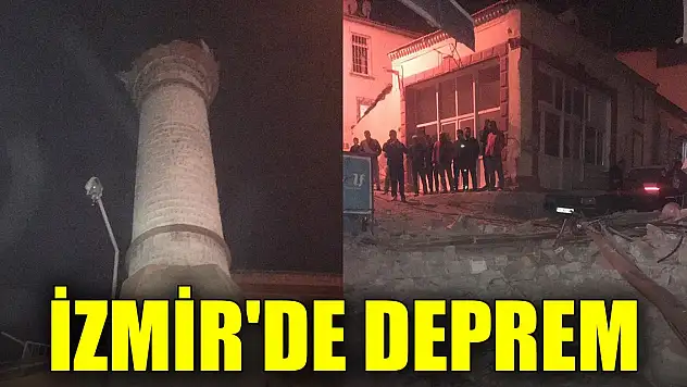 İzmir'de 4,9 büyüklüğünde deprem