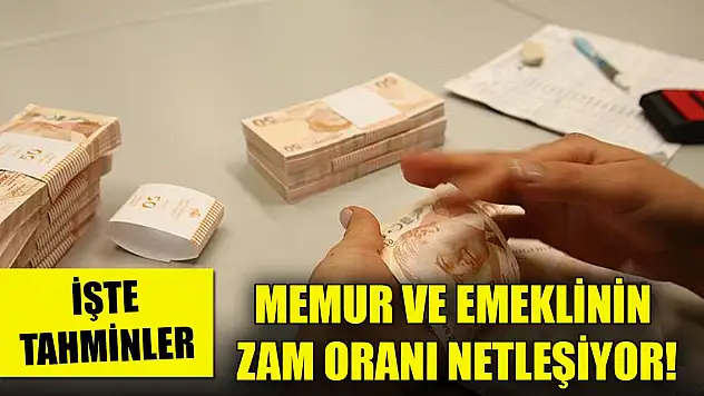 Yeni yılda memur ve emeklinin zam oranı netleşiyor! İşte tahminler