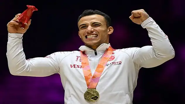 Milli cimnastikçi Adem Asil altın madalya kazandı