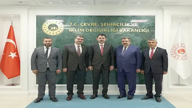 Bakan Kurum, Cihanbeyli heyetini ağırladı