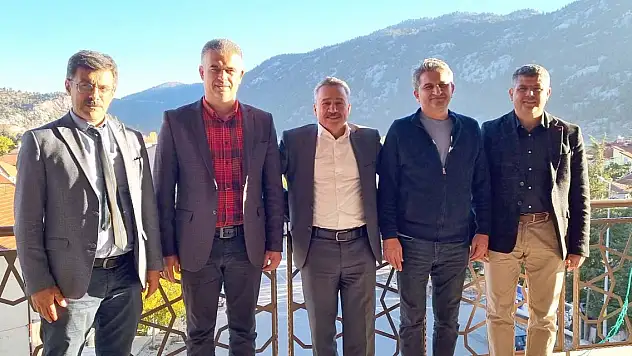 Başkan Ahmet Kısa, Seydişehir heyetini ağırladı