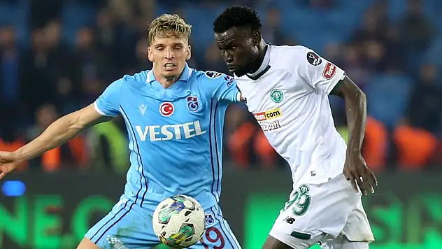 Konyasporlu Diouf 3. golünü attı