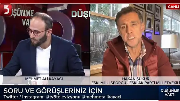 RTÜK'ten TV 5'e 'Hakan Şükür' incelemesi