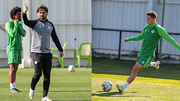 Konyaspor'da Kayserispor maçı hazırlıkları sürüyor
