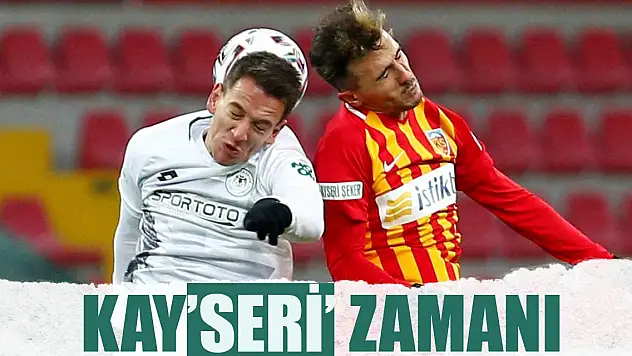 Konyaspor'da, Kay'seri' zamanı!