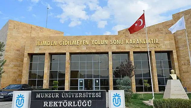 Munzur Üniversitesi akademik personel alacak