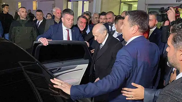 MHP Genel Başkanı Devlet Bahçeli Elazığ'da