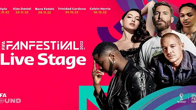 Katar'da düzenlenecek olan Dünya Kupası'nda müzik şöleni