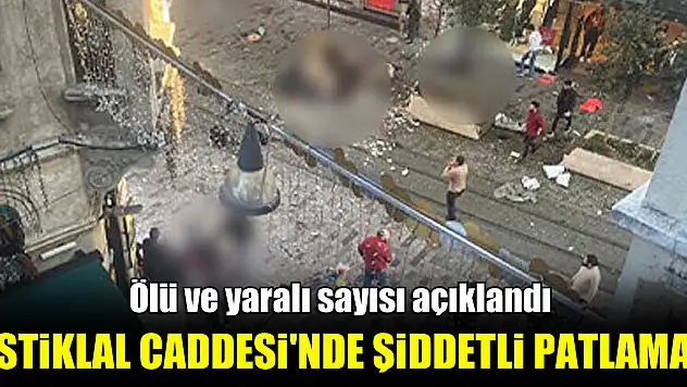 İstiklal Caddesi'nde patlama: 4 ölü, 38 yaralı