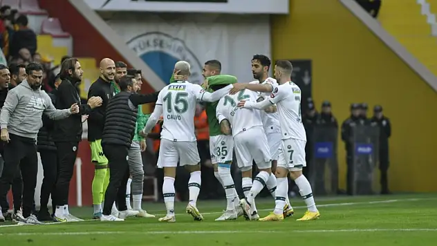 Kayserispor 1-2 Konyaspor | İLK YARI SONUCU