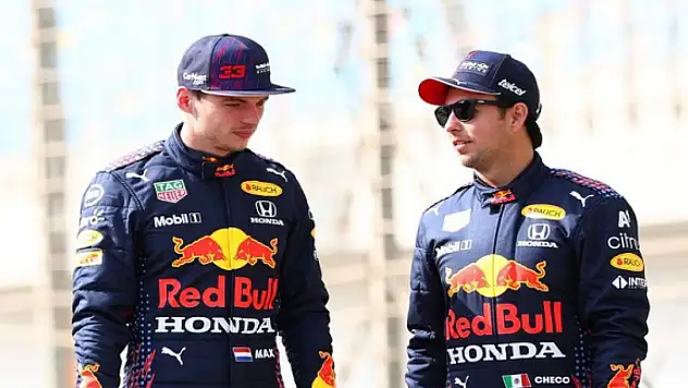 Brezilya GP'de Perez-Verstappen gerilimi