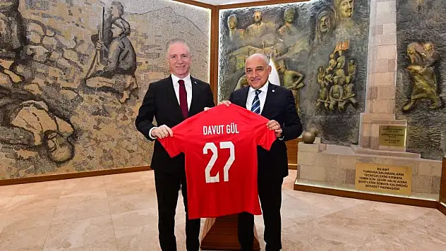 TFF Başkanı Büyükekşi'den Gaziantep Valisi Gül'e ziyaret