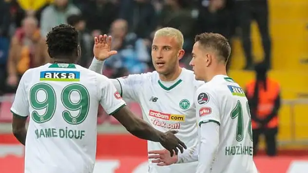Konyaspor'dan ilk gol, ilk galibiyet!
