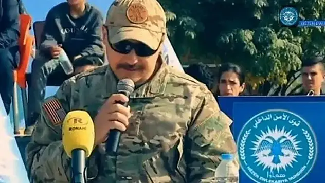 ABD'li komutan YPG'nin sözde mezuniyetinde teröre açık destek